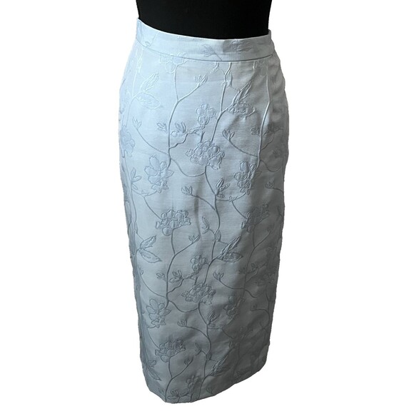 Champagne Italy Women Bead Embellished 3 Pcs Jacket & Skirt Shell Suit Sz‎ 14 - Picture 4 of 11